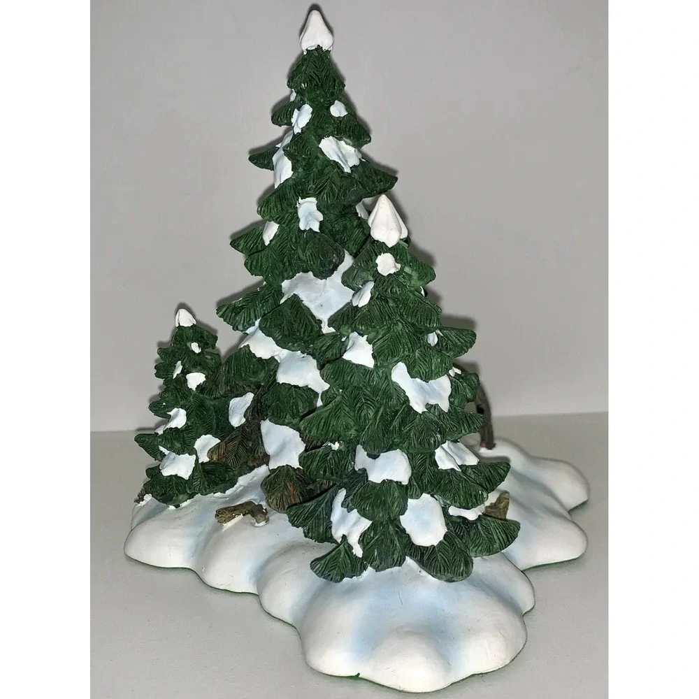 Dept 56 Wagon Wheel Pine Grove Christmas Village Accessories Retired